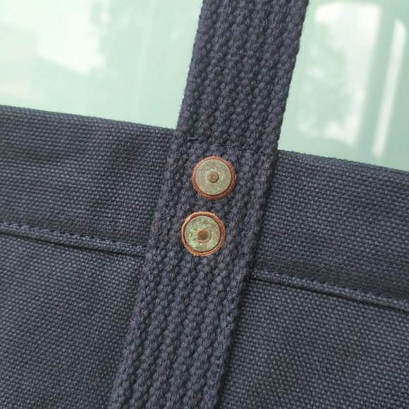 Polo Ralph Lauren Big Pony Canvas Tote Navy - Picture 6 of 16